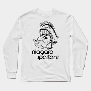 Defunct Niagara Spartans Football 1979 Long Sleeve T-Shirt